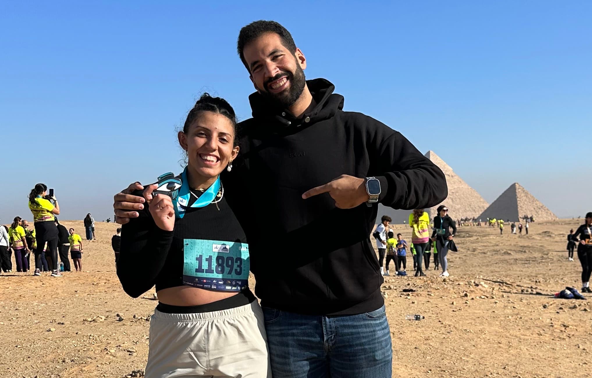 Pyramids run